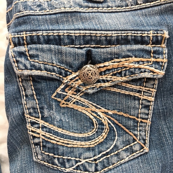 Silver Jeans.  Pioneer size 14/L 31. - Picture 3 of 6